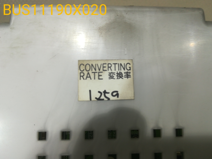 BUS11190X020