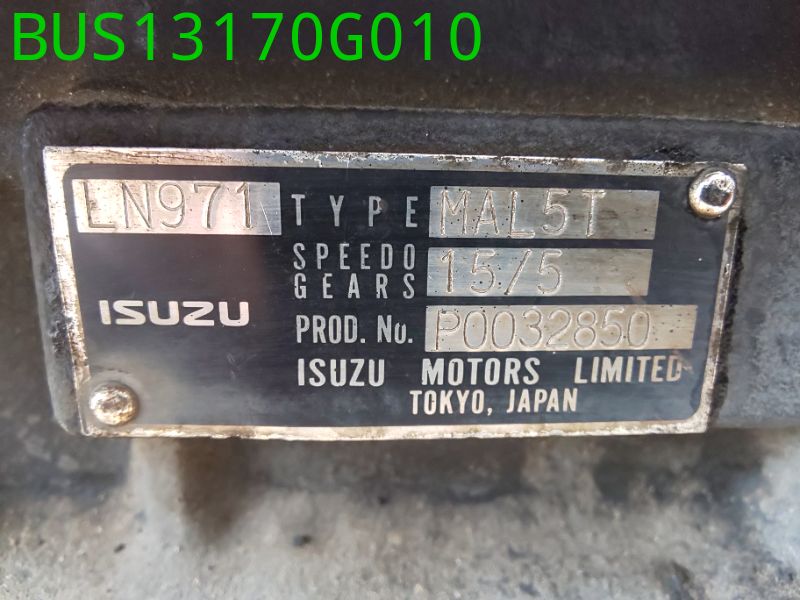 BUS13170G010
